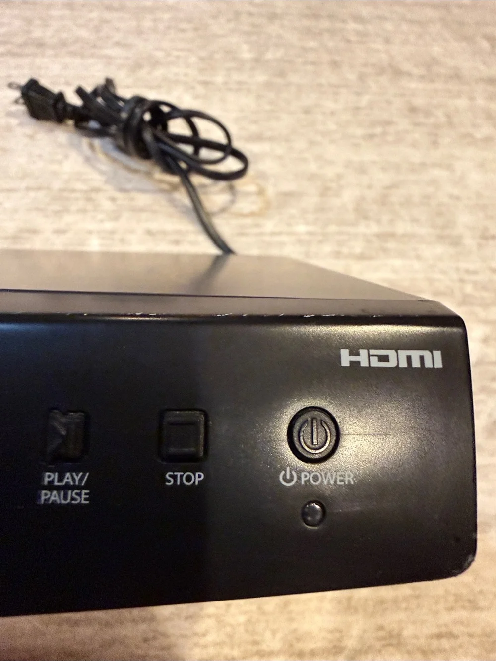 GPX Black DVD Player - Compact Electronics Video Device